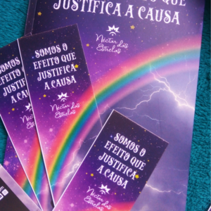 Livro Físico Somos o Efeito que Justifica a Causa Néctar das Estrelas